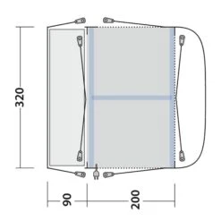 Outwell PARKVILLE 200SA - Busvorzelt -Camping Geschäft 5638031663 n parkville 200sa outwell 24